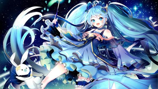 雪初音壁纸