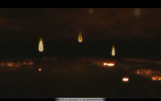 炫彩火星视频素材炫彩火星下落视频素材粒子光效光晕视频光效视频素材