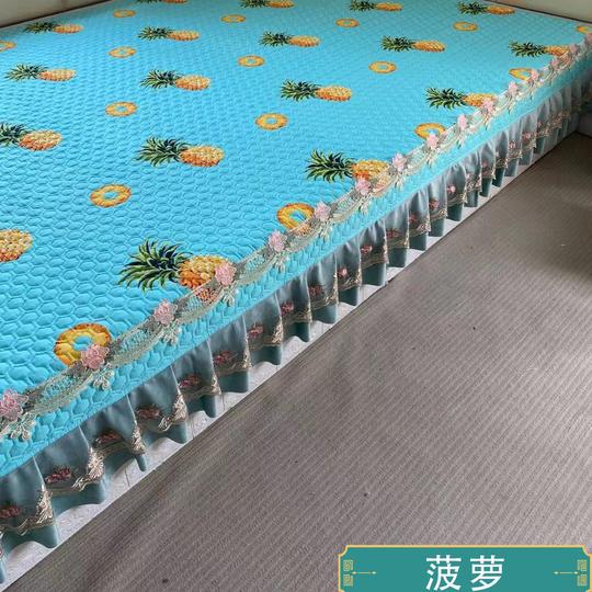 全棉大炕垫四季通用农村土炕铺盖炕围炕罩榻榻米防滑大床垫床盖
