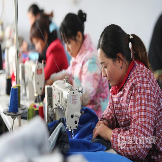 外贸服装加工生意火