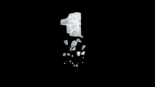 视频素材影视包装影视特效4k冰块数字1来自视频原始文件或预览原