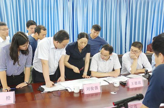 海尔云浮(罗定)创业园相关负责人到市进行项目建设和规划对接工作调研