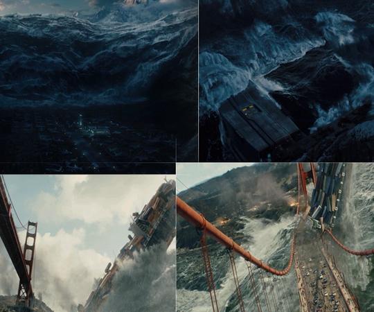 海啸视频素材下载,地震高清视频素材世界末日视频