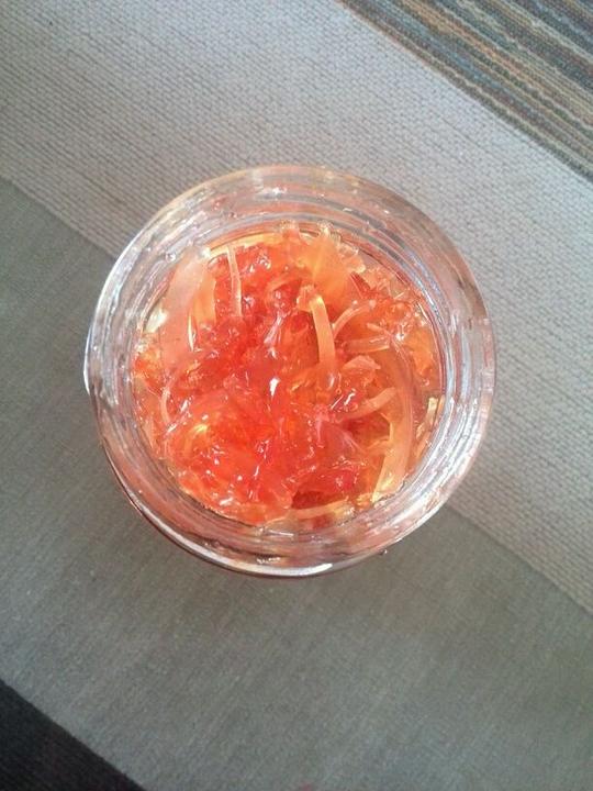 我做的蜂蜜柚子茶，酸酸甜甜，不苦哦!