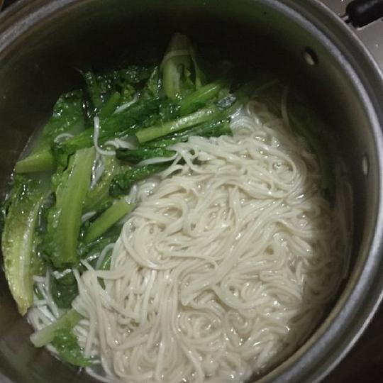 小玉家常菜的青菜面条做法的学习成果照_豆果美食