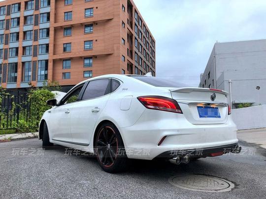 一低遮百丑,名爵6改装绞牙避震+四出排气