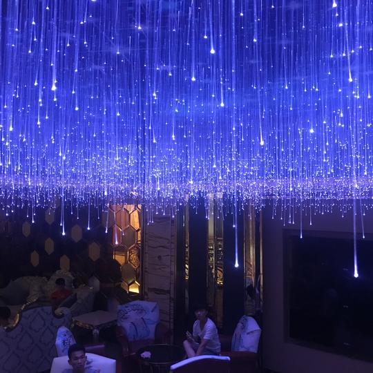 网红酒吧光纤灯满天星光纤吊灯led光纤星空顶光纤星空吊顶