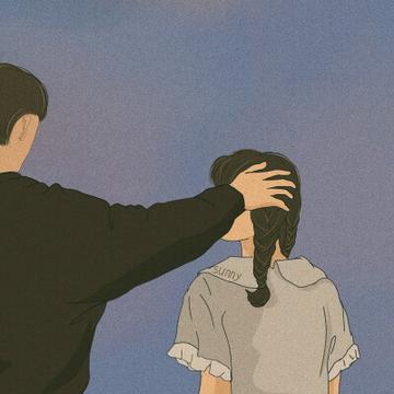 瑟瑟的情侣背景图