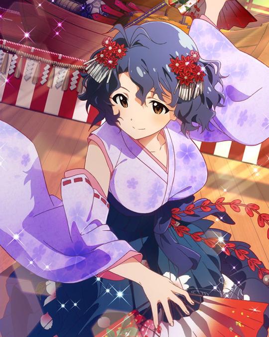 动漫二次元插画少女偶像大师人物丰川风花im@s百万live!