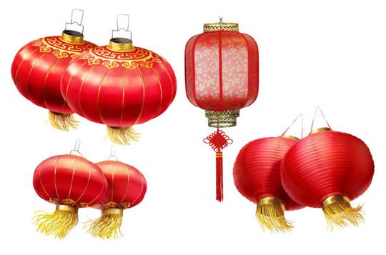 元宵节灯笼图片元宵节红灯笼图片大全psd素材下载_素材之家