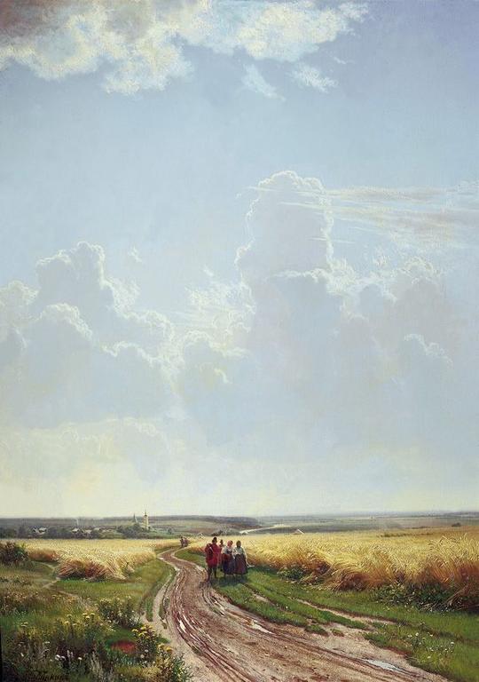 希施金高清油画图片画芯素材风景油画无框画素材装饰画世界名画