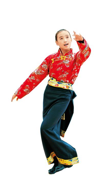 拉萨中小学生赛舞蹈