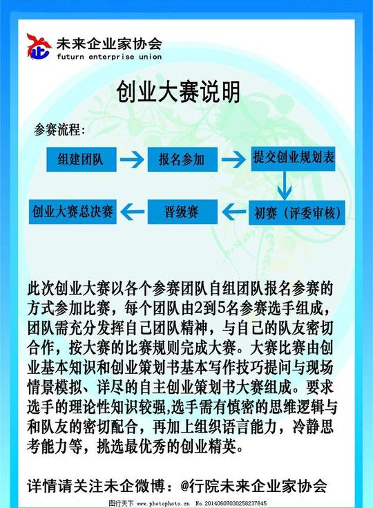 大学生创业大赛宣传单协会比赛社团组织学校广告设计