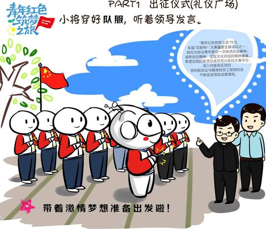 第三届中国"互联网+"大学生创新创业大赛"青年红色筑梦之旅"首批实践