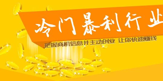 冷门暴利行业