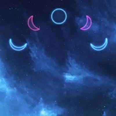 星空背景图|你的晚安可以媲美整个星空,风景静物,唯美,快手,ins风