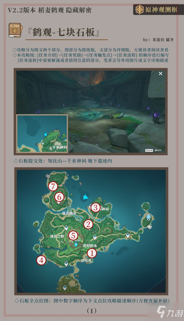 原神八块石板怎么移动（原神2块石碑位置）