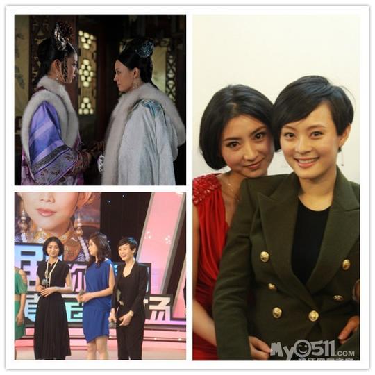 发现孙俪在《后宫甄嬛传》里无刘海,中分的发型真心不