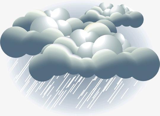 下雨天气图标素材免抠