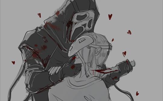 【dbd/鬼面x原女】