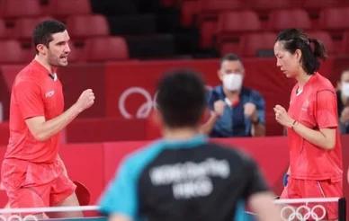 冷门!东京奥运会乒乓球混双爆冷，四号种子黄镇廷/杜凯琹被淘汰出局