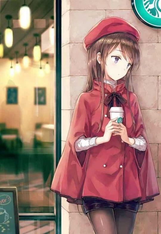 失恋动漫美女图片