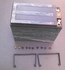 40a电瓶壳2x3结构17片20a极板组装生产修复用国标12v40a蓄电池槽