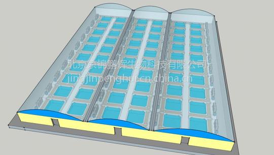 室内工厂化循环水养鱼场设计施工循环水养殖渔场设计建造