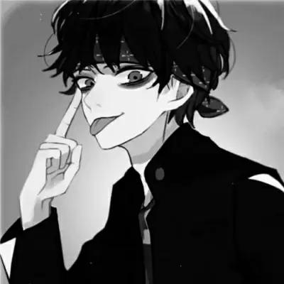 黑白男生动漫头像,男生,伤感,黑白,高冷