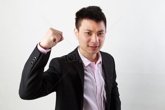 商务白背景人物素材男性