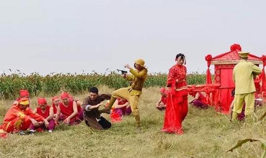 高粱再红东北乡,茂腔电影《红高粱》拍摄花絮