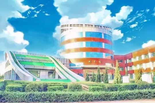 1哈尔滨市第一中学▽新海诚来到学校,画出来校园的所有温柔!