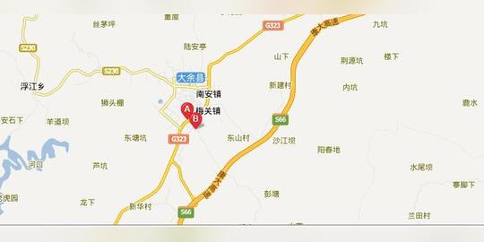 新安村在图中位置