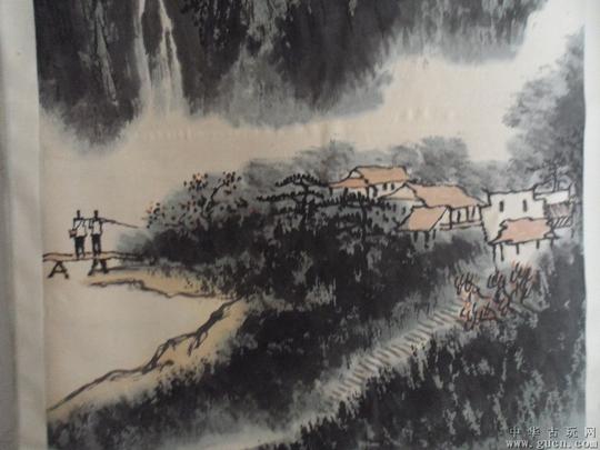 郭公达.山水画轴