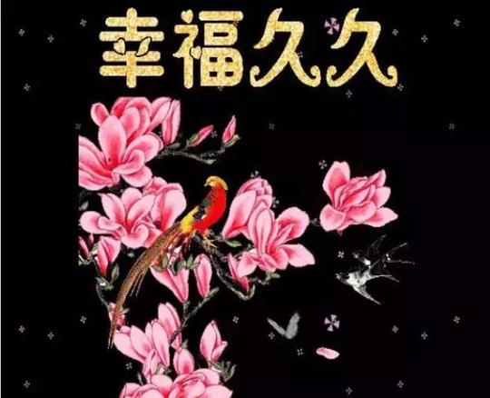 来把这长长久久的祝福送给关心的你祝你久久幸福,久久如意久久健康