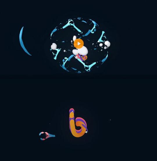精致动漫卡通流体样式扁平mg风格logo开场小动画包装片头尾ae模板