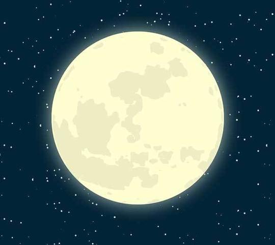 css3星空下的夜晚月亮移动动画特效