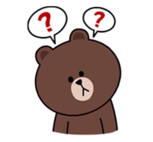 微信表情包微信表情布朗熊和可妮兔
