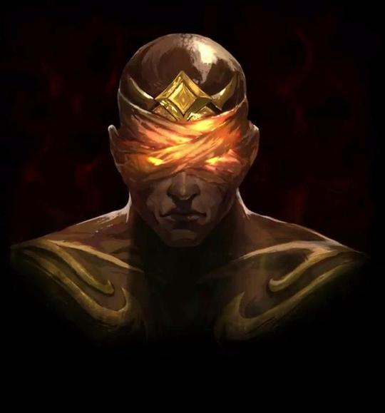 《lol》新皮肤预告:盲僧睁眼了!竟有一丝邪魅