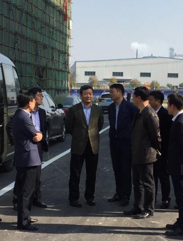 长沙市常务副市长陈泽珲一行督查浏阳创新创业园项目