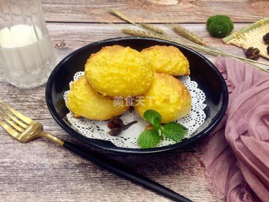 椰香酥皮早餐包的图示手工做法-69农村创业网