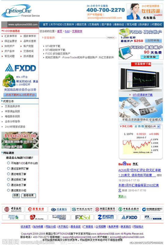 外汇网模板频道页图片