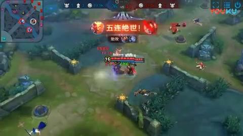 王者荣耀-猴子惨无人寰的五杀,猴三棒归来-_标清
