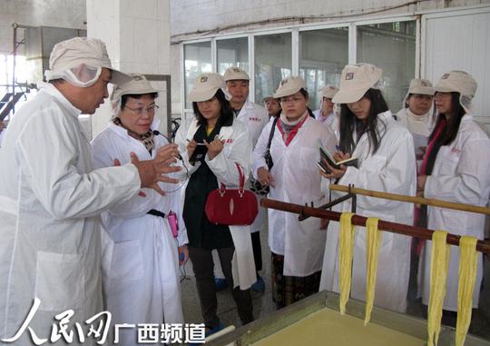 中国东盟(缅甸)妇女干部学习考察团到桂林考察妇女创业就业