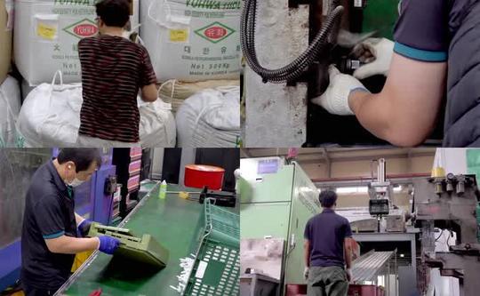 塑料加工厂，塑料篮子加工