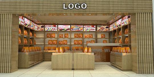 创业指南开店指南店铺装修《进口食品店面装修效果图》正文