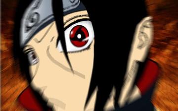 火影忍者睁眼写轮眼邪恶表情