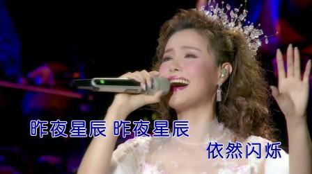 打开打开王紫菲-昨夜星辰(演唱会打开张秀卿《昨夜星辰》与林