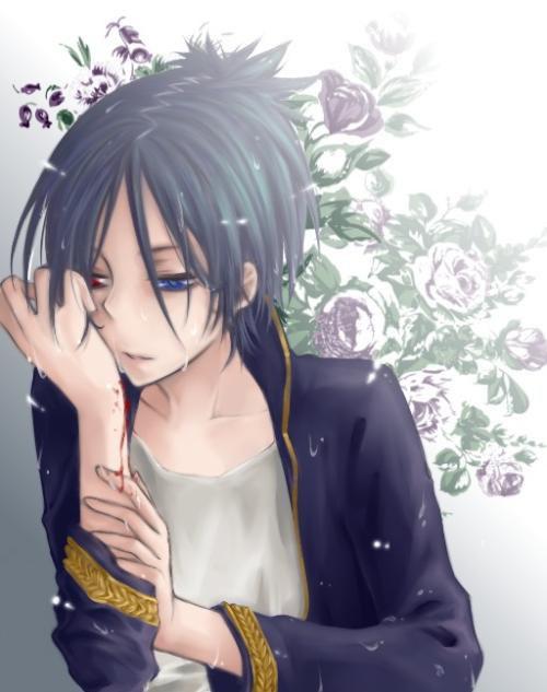 漫画伤感男生图片