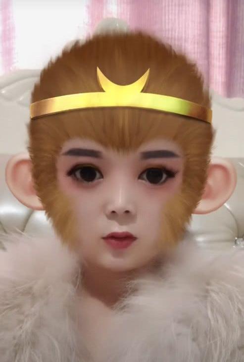 因酷似“赵丽颖”走红抖音，玩美猴王特效超可爱，一夜圈粉无数